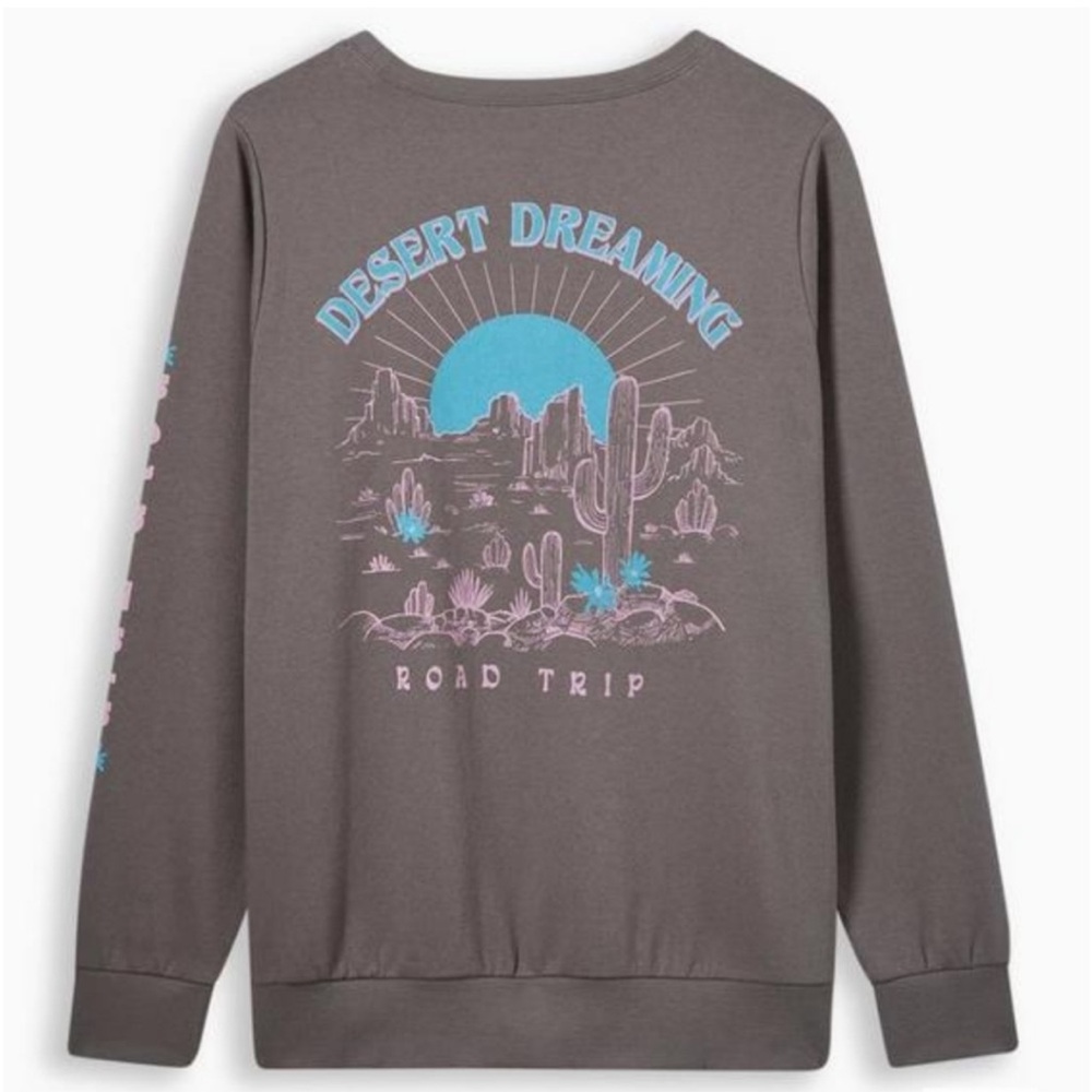 TORRID Desert Dreaming Classic Fit Cozy Fleece Sweatshirt - VINYLS ICON